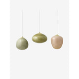 MADE.COM Green Adrianne Linear Pendant Light