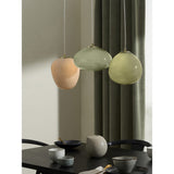 MADE.COM Green Adrianne Linear Pendant Light