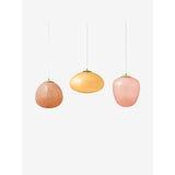 MADE.COM Pink Adrianne Linear Pendant Light