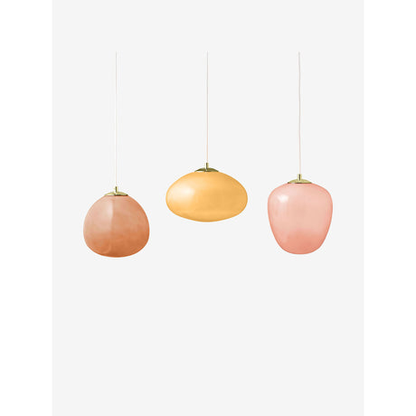 MADE.COM Pink Adrianne Linear Pendant Light