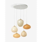 MADE.COM Pink Adrianne Diner Cluster Ceiling Light