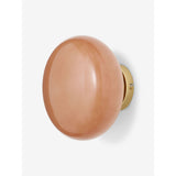 MADE.COM Pink Adrianne Glass Wall Light