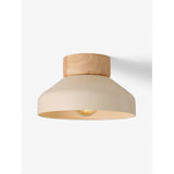 MADE.COM Cream Albert Flush Fitting Ceiling Light
