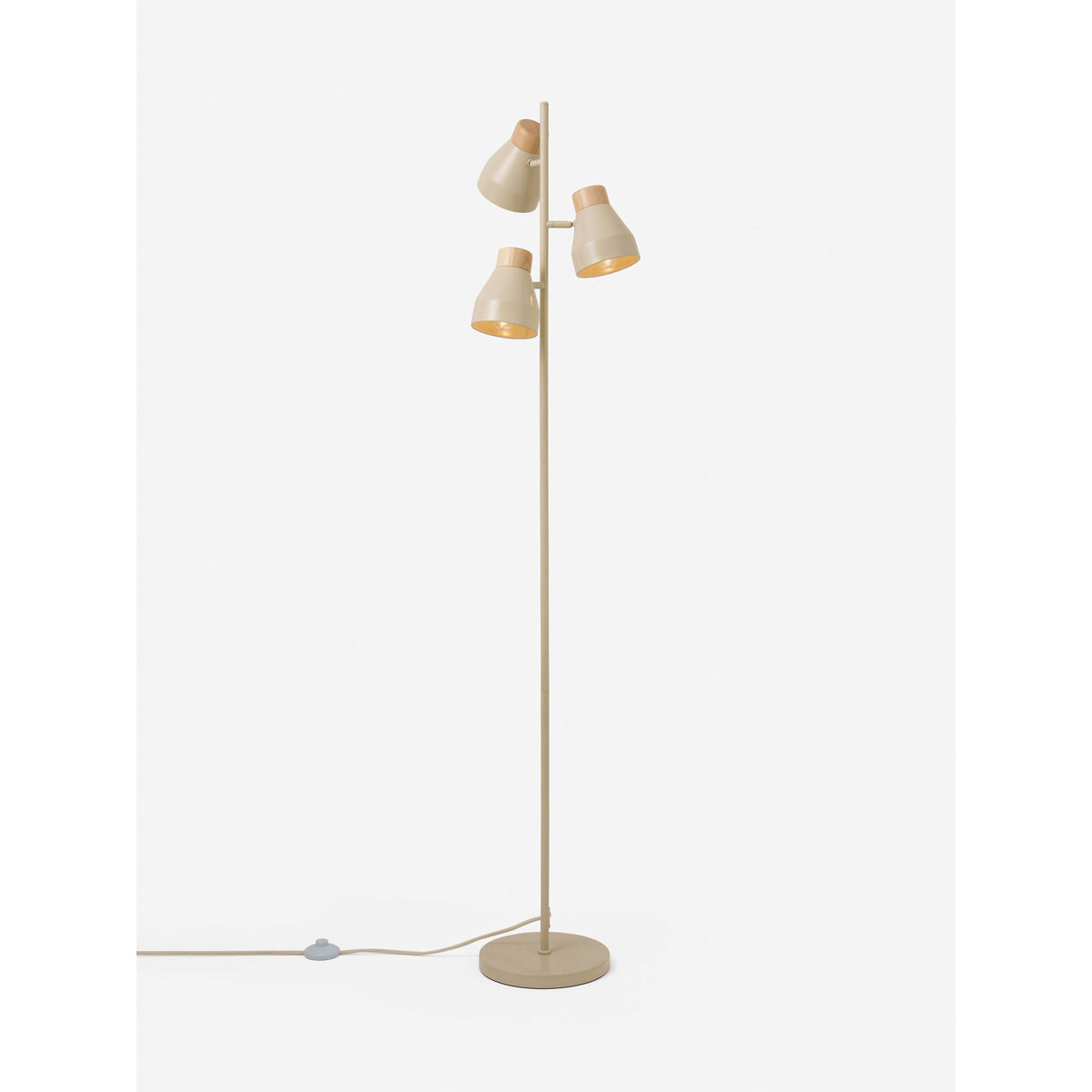 MADE.COM Cream Albert Floor Lamp