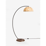 MADE.COM Black/Cream Benny Floor Lamp