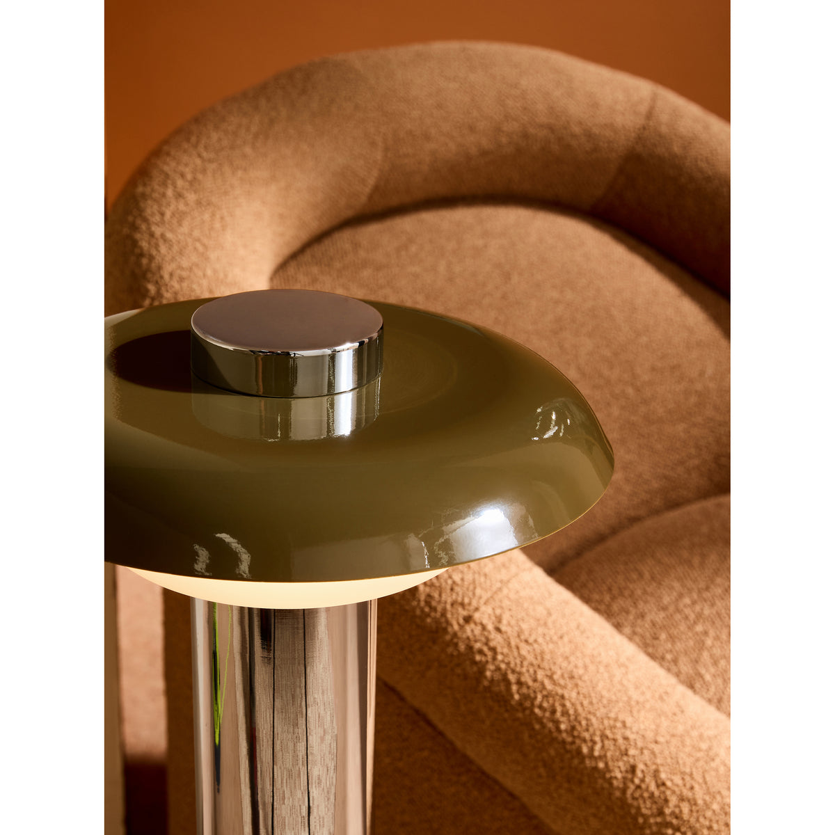 MADE.COM Chrome Eero Table Lamp