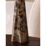 MADE.COM Black/Brown Heath Marble Table Lamp