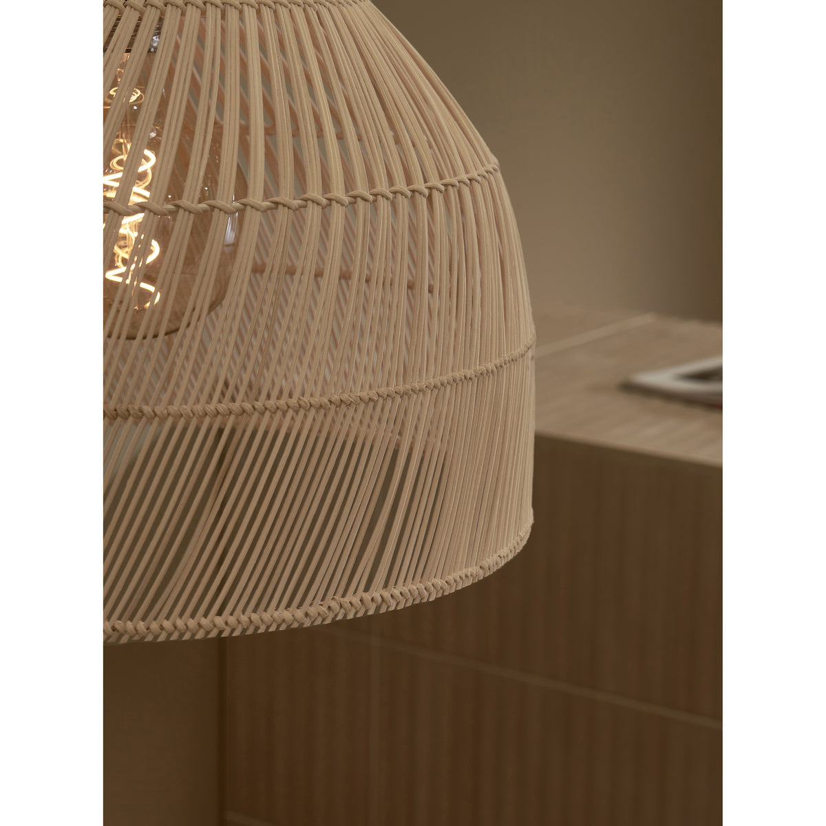 MADE.COM Natural Rattan Java Small Lamp Shade