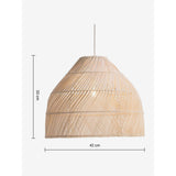 MADE.COM Natural Rattan Java Small Lamp Shade