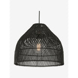 MADE.COM Black Rattan Java Small Lamp Shade