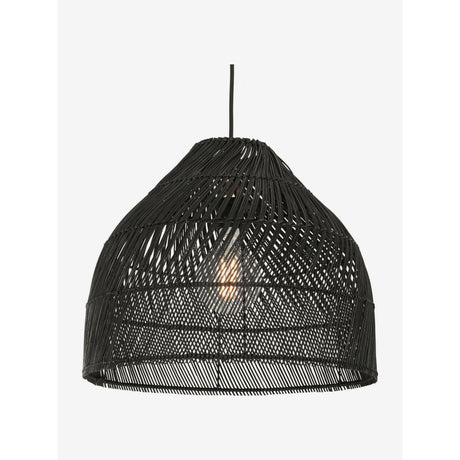 MADE.COM Black Rattan Java Small Lamp Shade
