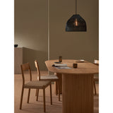 MADE.COM Black Rattan Java Small Lamp Shade