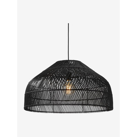 MADE.COM Black Rattan Java Large Lamp Shade