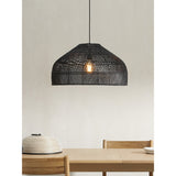 MADE.COM Black Rattan Java Large Lamp Shade