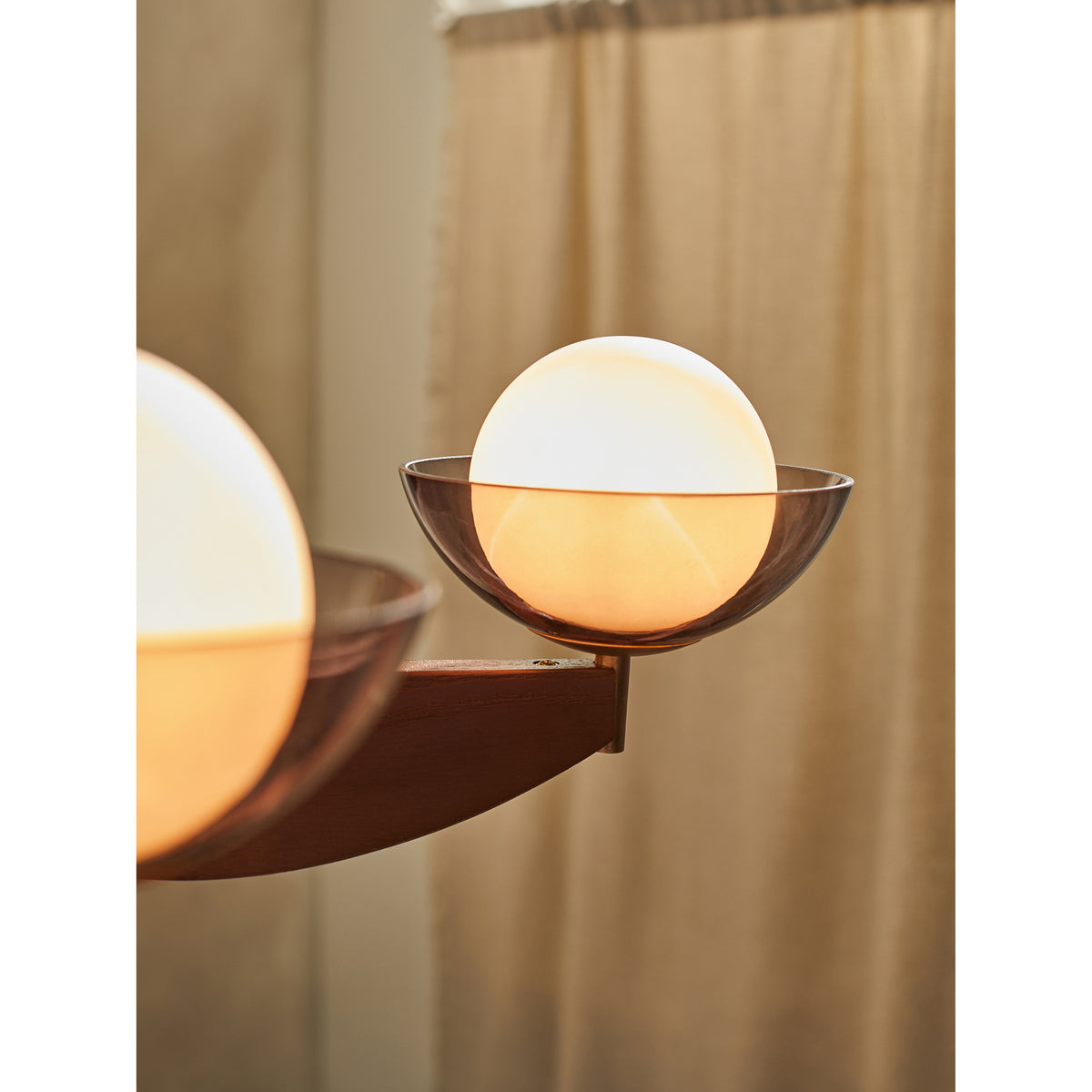 MADE.COM Wood Large Layla Ceiling Light