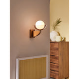 MADE.COM Wood Layla Wall Light