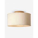 MADE.COM Natural/Wood Neutra Flush Light