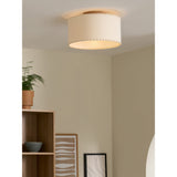 MADE.COM Natural/Wood Neutra Flush Light