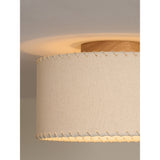 MADE.COM Natural/Wood Neutra Flush Light