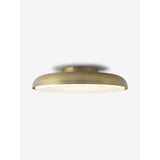 MADE.COM Brass Nura Flush Bathroom Ceiling Light