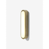 MADE.COM Brass Nura Flush Bathroom Wall Light