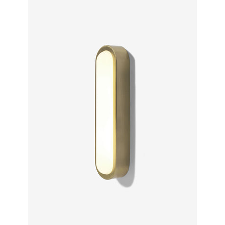 MADE.COM Brass Nura Flush Bathroom Wall Light