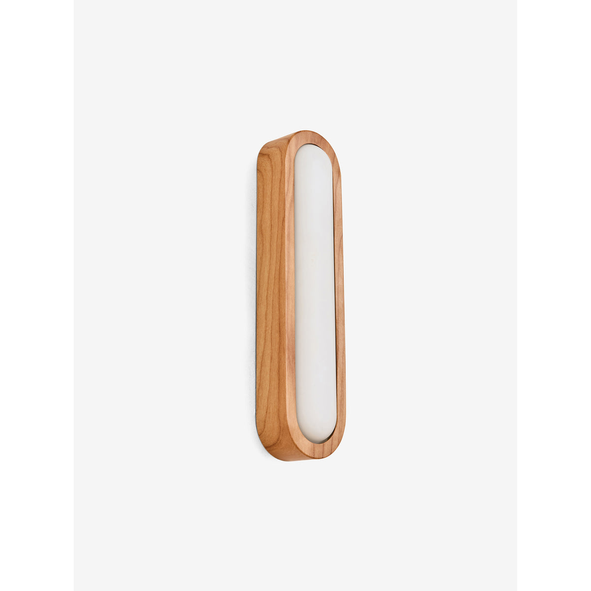 MADE.COM Wood Effect Nura Flush Bathroom Wall Light