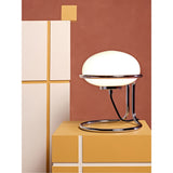 MADE.COM Chrome Piper Table Lamp