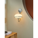 MADE.COM Chrome Piper Wall Light