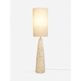 MADE.COM Cream Vince Ceramic Floor Lamp