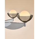 MADE.COM Chrome Large Layla Ceiling Light