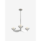 MADE.COM Chrome Small Layla Ceiling Light