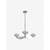 MADE.COM Chrome Small Layla Ceiling Light