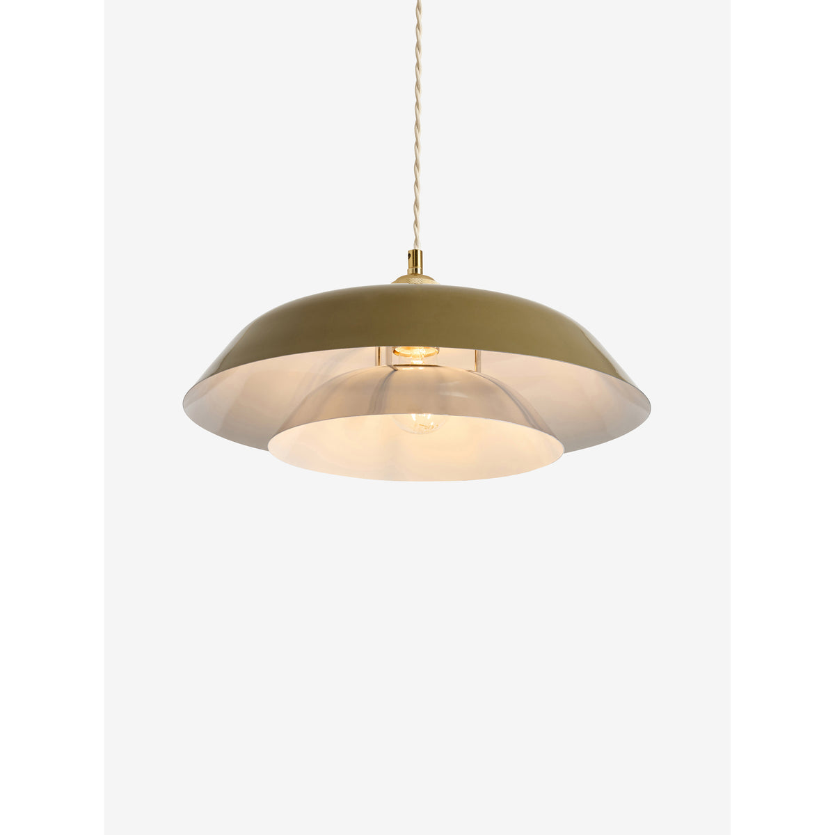 MADE.COM Chrome Eero Easy Fit Shade