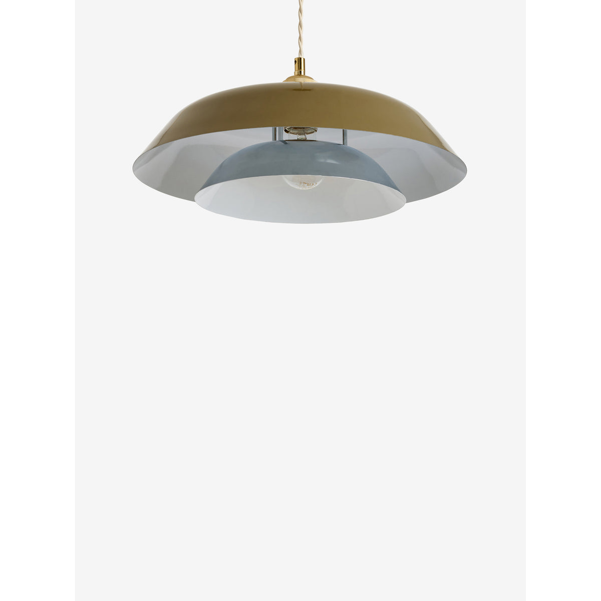 MADE.COM Chrome Eero Easy Fit Shade