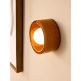 MADE.COM Brown Mavi Ceramic Wall Light