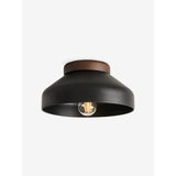MADE.COM Black Albert Flush Fitting Ceiling Light