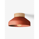 MADE.COM Terracotta Albert Flush Fitting Ceiling Light