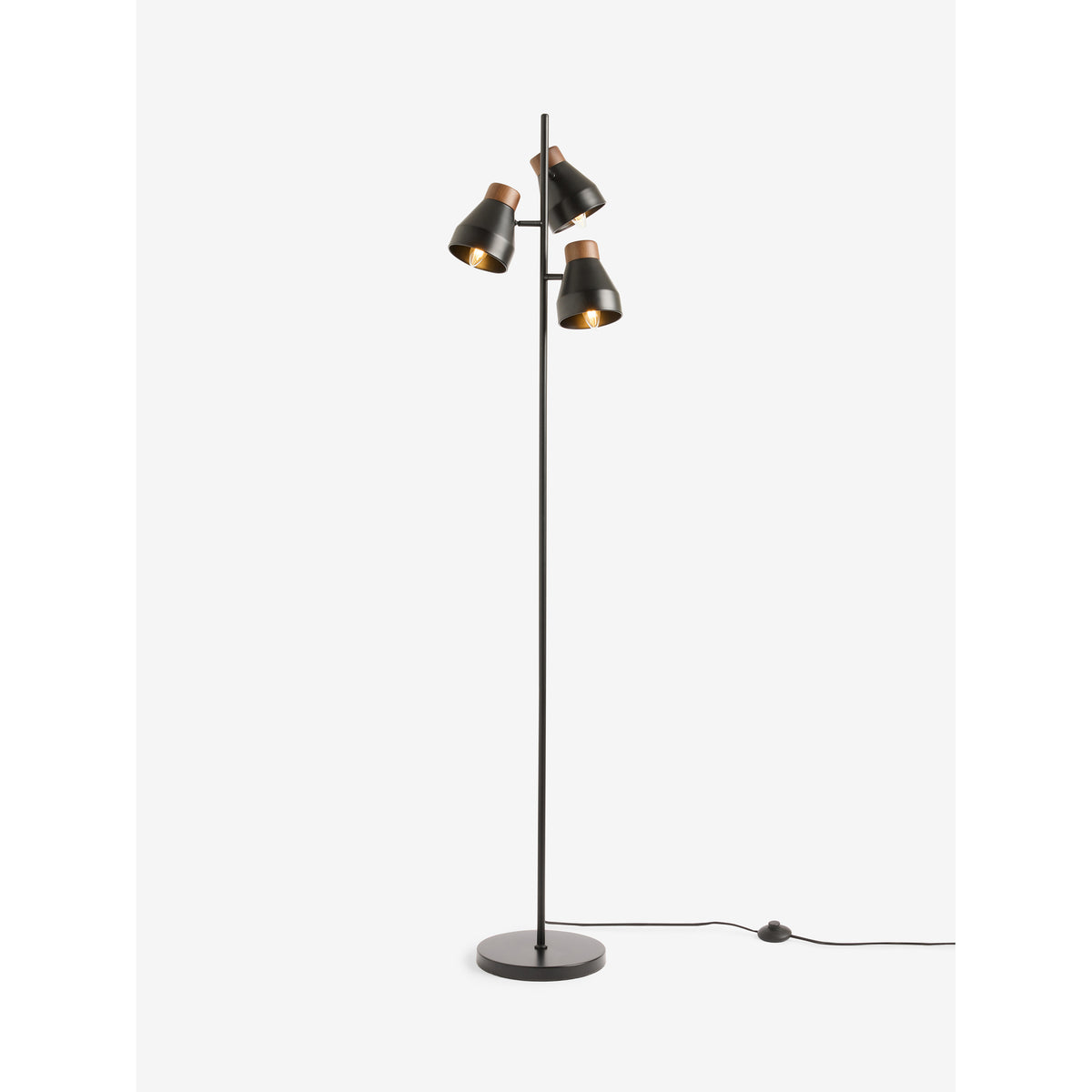 MADE.COM Black Albert Floor Lamp