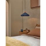 MADE.COM Navy Albert Pendant Ceiling Light