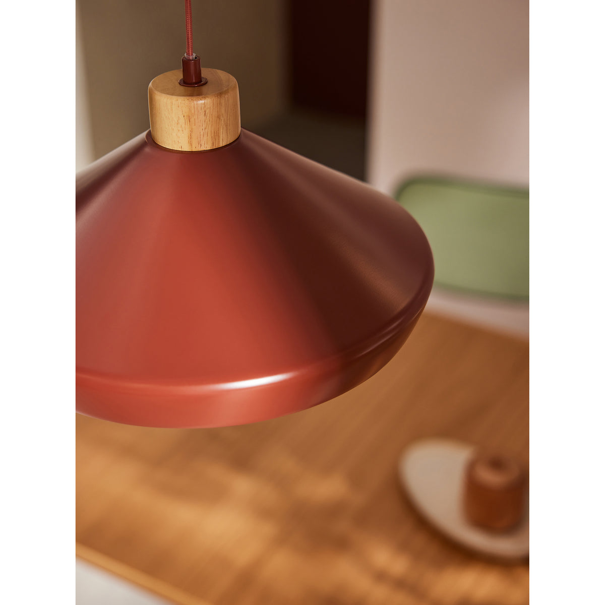 MADE.COM Terracotta Albert Pendant Ceiling Light