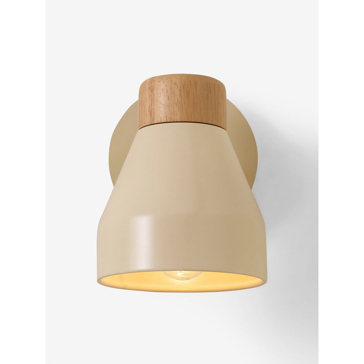 MADE.COM Cream Albert Wall Spotlight