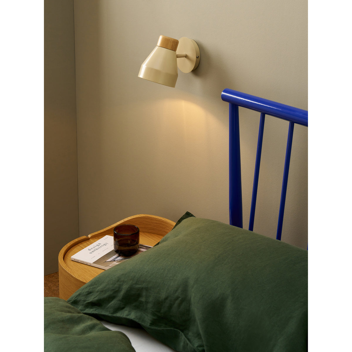 MADE.COM Cream Albert Wall Spotlight
