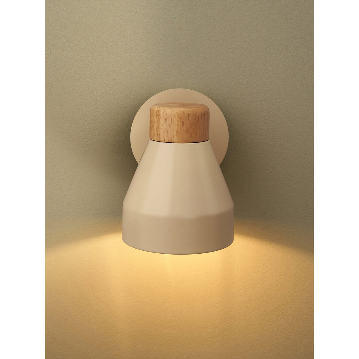 MADE.COM Cream Albert Wall Spotlight