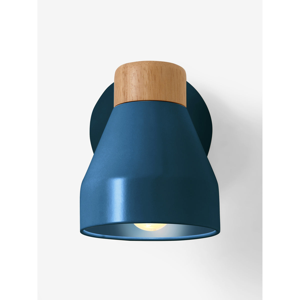 MADE.COM Navy Albert Wall Spotlight
