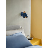 MADE.COM Navy Albert Wall Spotlight