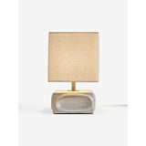 MADE.COM Cream Nell Ceramic Table Lamp