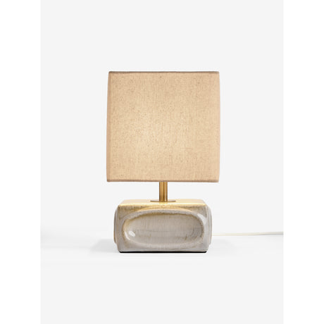 MADE.COM Cream Nell Ceramic Table Lamp