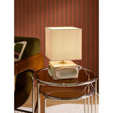 MADE.COM Cream Nell Ceramic Table Lamp