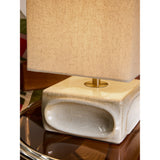 MADE.COM Cream Nell Ceramic Table Lamp